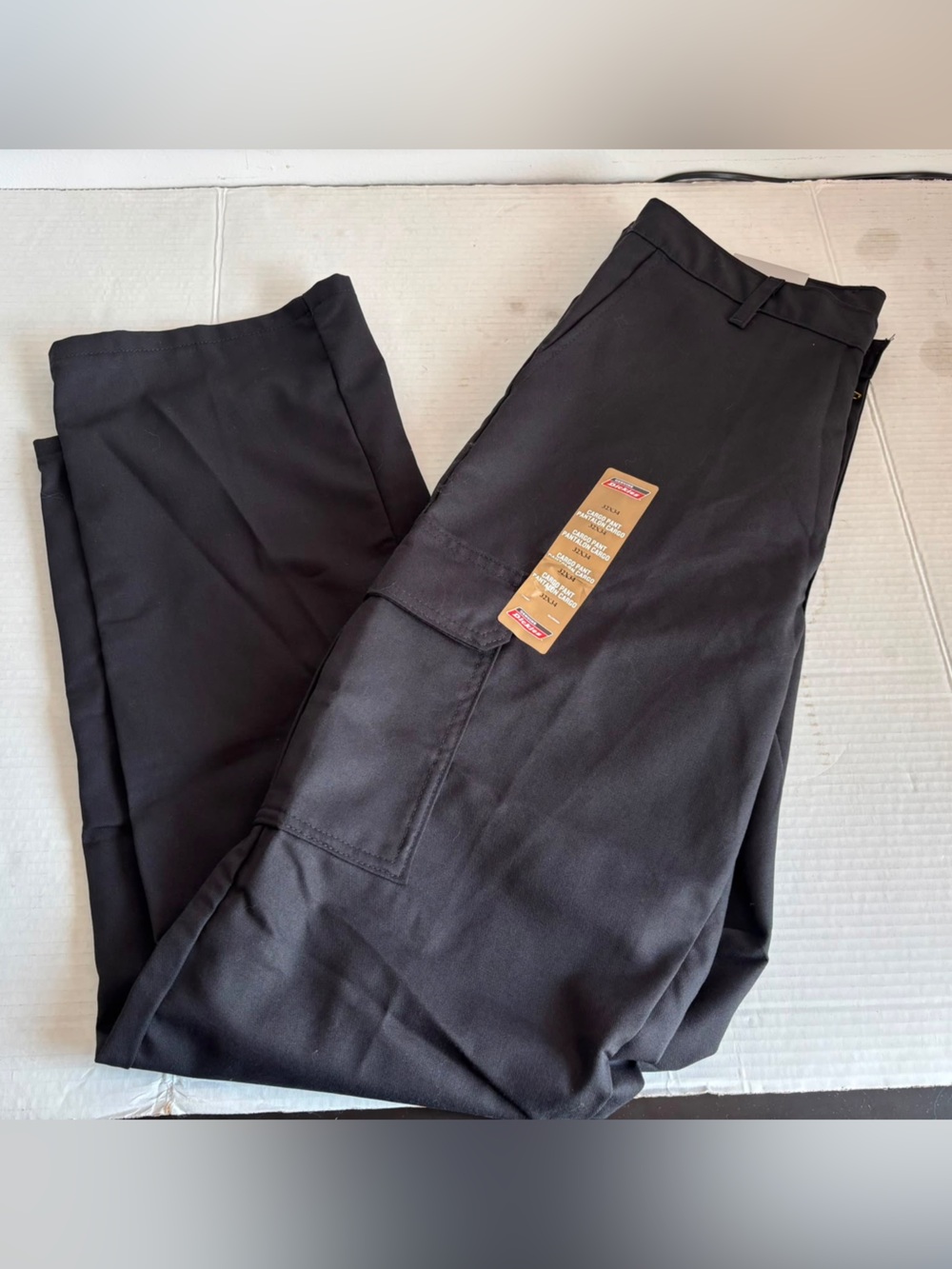 Dickies Black Cargo Work Pants